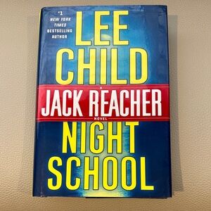Lee Child 'Night School' Hardcover Book